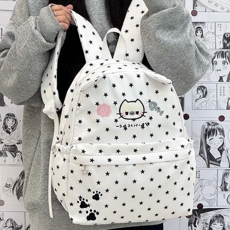 Y2K Women Backpack With Animal Embroidery Star Print Large Capacity Zipper Cute Retro College Style Daily Classes And Commuting
Y2K Women Backpack With Animal Embroidery Star Print Large Capacity Zipper Cute Retro College Style Daily Classes And Commuting