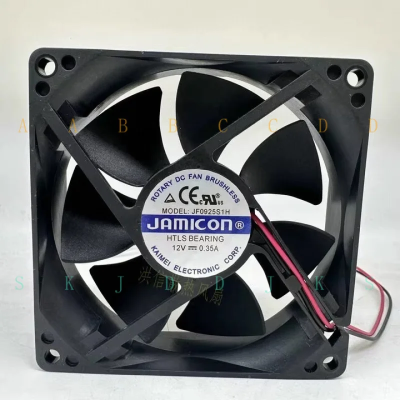 M 1 pcs JF0925H1S-R DC12V 0.32A 9225 9.2CM UPS cooling fan
M 1 pcs JF0925H1S-R DC12V 0.32A 9225 9.2CM UPS cooling fan