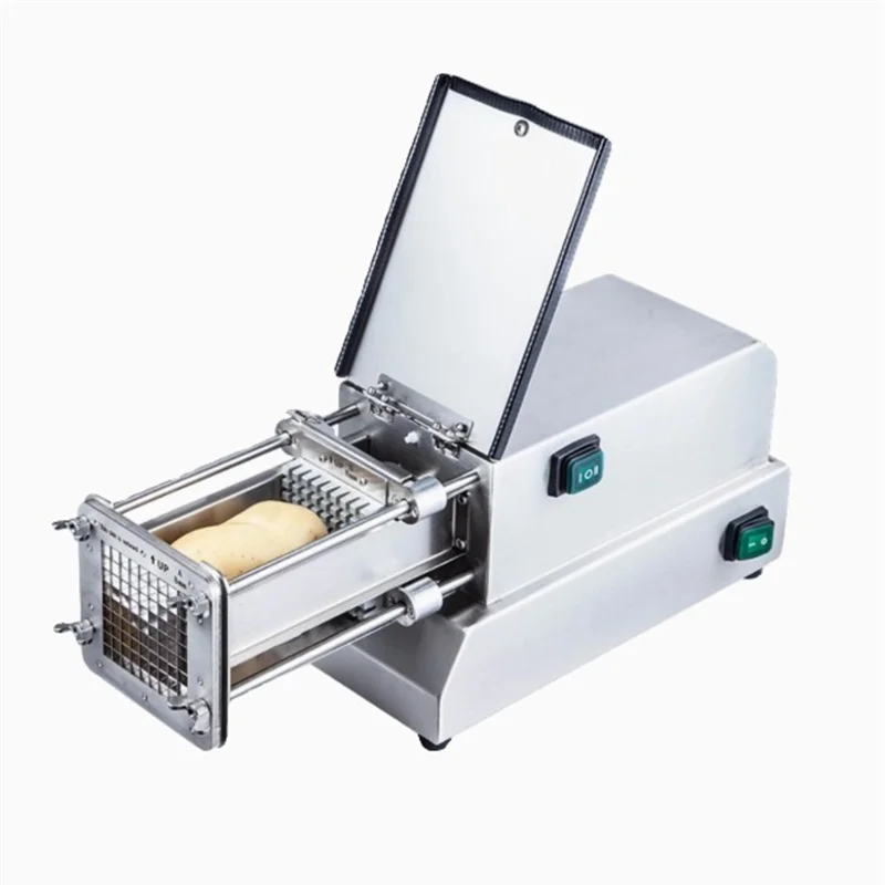 200W Electric Potato Slicer Automatic Carrot Cucumber&Radish Cutting Strip Pushing Machine
200W Electric Potato Slicer Automatic Carrot Cucumber&Radish Cutting Strip Pushing Machine