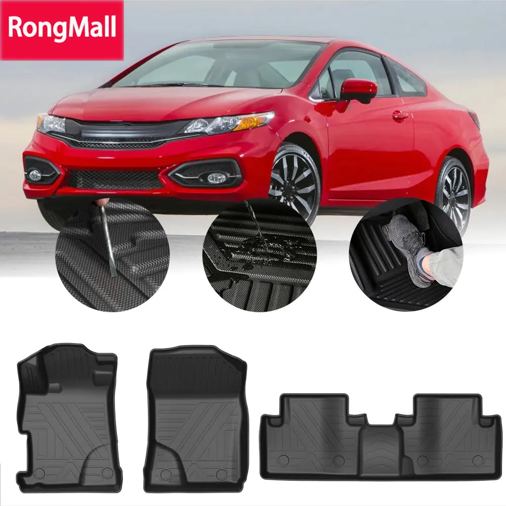 Автомобильные коврики из ТПЭ для Honda Civic 2012, 2013, 2014, 2015, 2016, водонепроницаемые защитные резиновые автомобильные коврики, подкладка, автомобильные аксессуары для интерьера
Автомобильные коврики из ТПЭ для Honda Civic 2012, 2013, 2014, 2015, 2016, водонепроницаемые защитные резиновые автомобильные коврики, подкладка, автомобильные аксессуары для интерьера