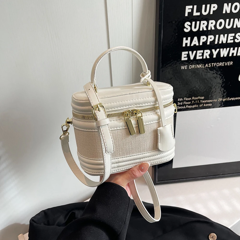 2025 Spring Summer New Crossbody Bag Women's Chic Patchwork Delicate Zipper Shoulder Bags Daily Commute Hand-Held Bucket Packs
2025 Spring Summer New Crossbody Bag Women's Chic Patchwork Delicate Zipper Shoulder Bags Daily Commute Hand-Held Bucket Packs