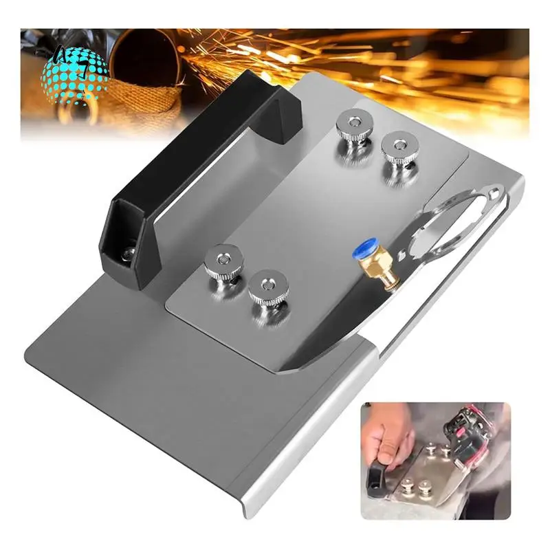 A07F-45 Degree Tile Chamfer Tool, Angle Grinder Holder For 45° Chamfer Cutting Of Tiles, For 100 Types Of Angle Grinders
A07F-45 Degree Tile Chamfer Tool, Angle Grinder Holder For 45° Chamfer Cutting Of Tiles, For 100 Types Of Angle Grinders