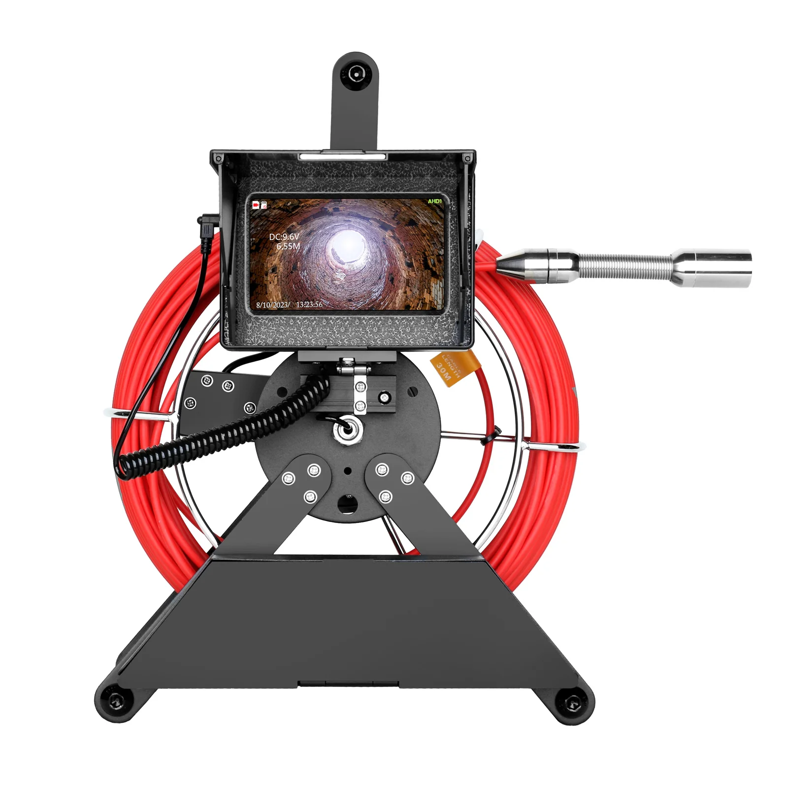 4.3 Inch IPS Color 4.8mm 30M Cable Ip68 Sewer Pipe Inspection cameras16GB TF Card DVR Sewer Drain Industrial Endoscope
4.3 Inch IPS Color 4.8mm 30M Cable Ip68 Sewer Pipe Inspection cameras16GB TF Card DVR Sewer Drain Industrial Endoscope