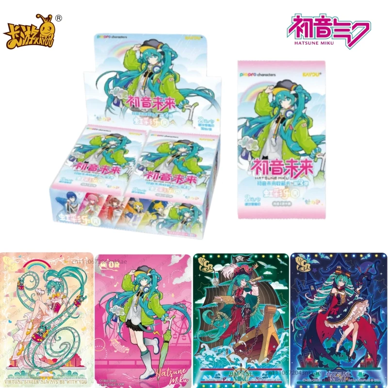 KAYOU Authentic Brand New Hatsune Miku Cards Virtual Singer Piapro Character Collectible Cards Anime Merchandise Holiday Gifts
KAYOU Authentic Brand New Hatsune Miku Cards Virtual Singer Piapro Character Collectible Cards Anime Merchandise Holiday Gifts