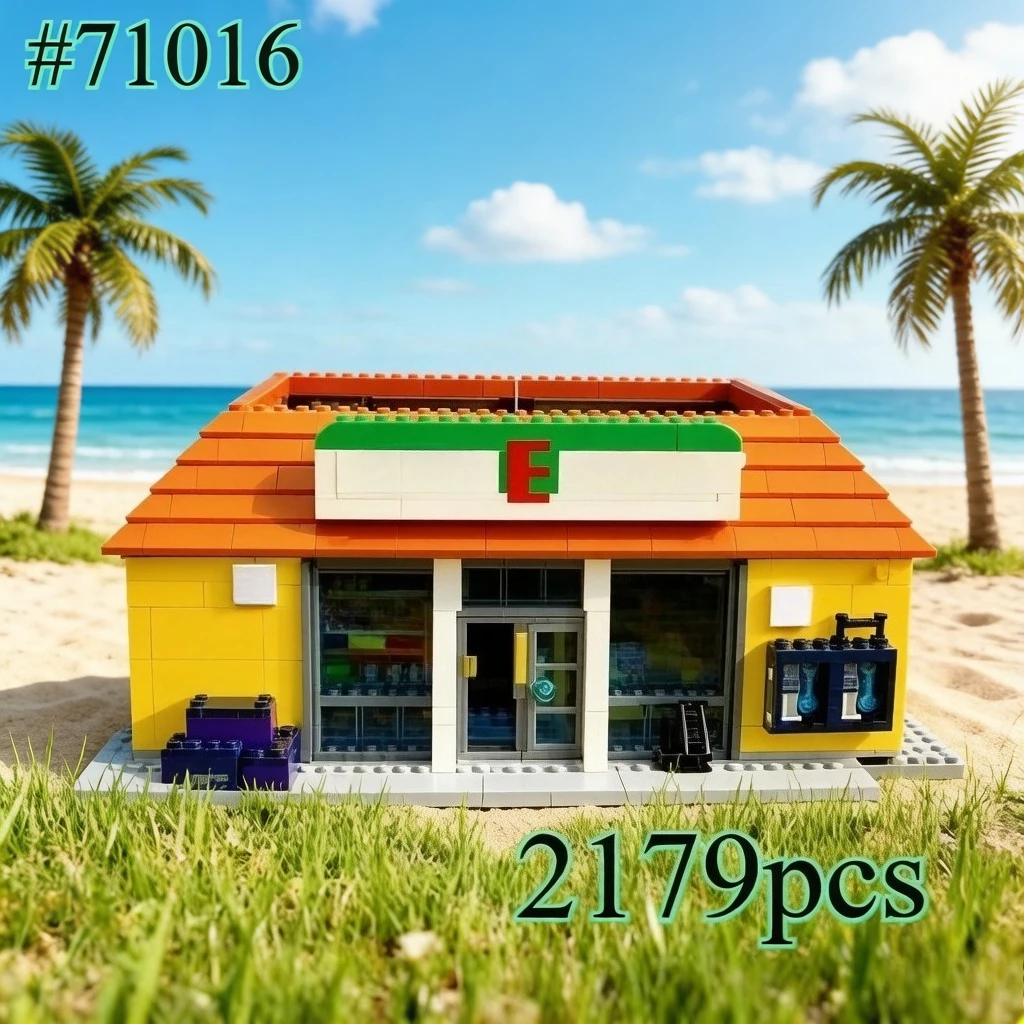 An Animated Supermarket 71016 Building Blocks Sets Compatible with Legoed Particles Suitable for Christmas Gifts 2179pcs
An Animated Supermarket 71016 Building Blocks Sets Compatible with Legoed Particles Suitable for Christmas Gifts 2179pcs