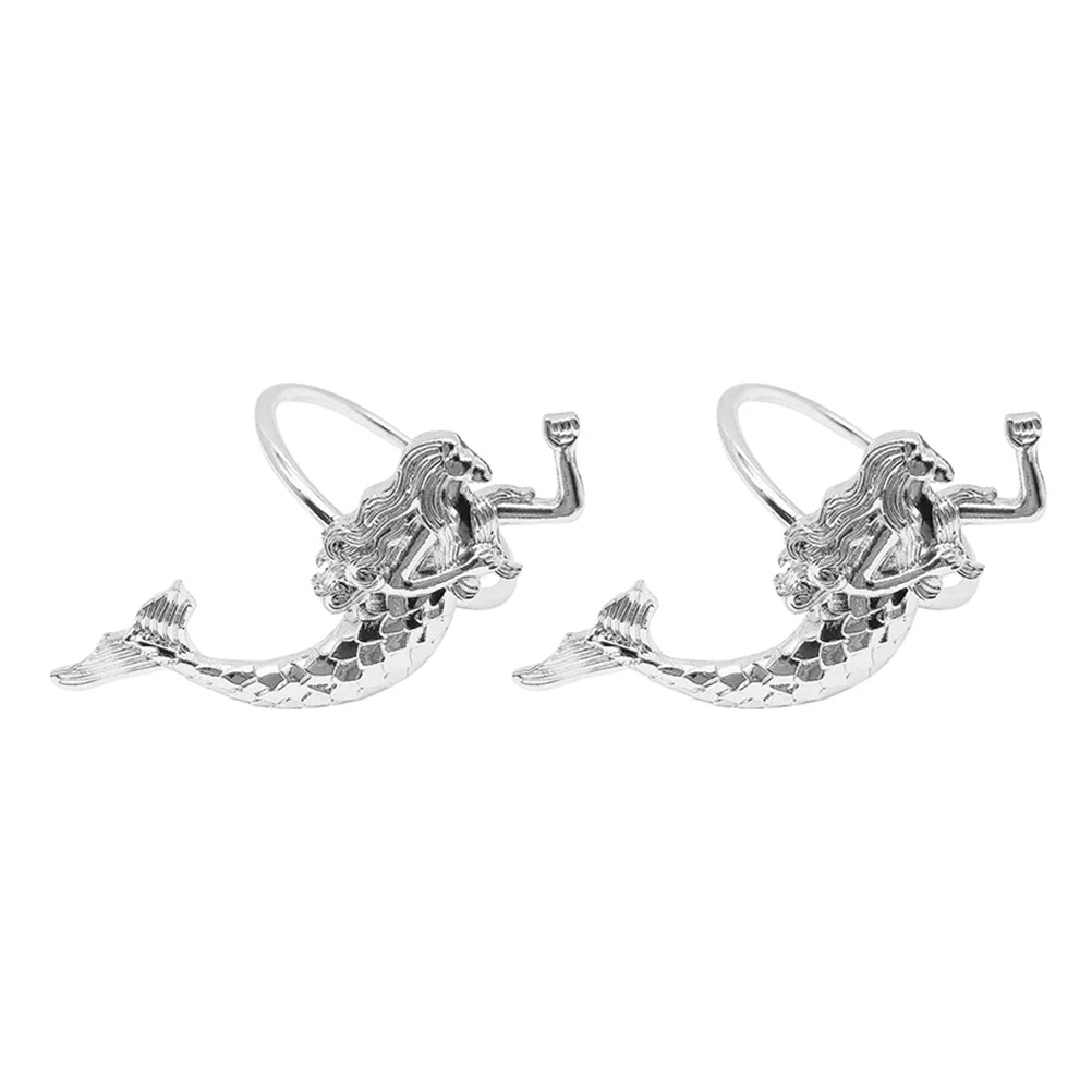2Pcs Napkin Rings Metal Valentine Theme Smooth Wedding Decorative Cartoon Mermaid Napkin Buckle Holder Kitchen Bar
2Pcs Napkin Rings Metal Valentine Theme Smooth Wedding Decorative Cartoon Mermaid Napkin Buckle Holder Kitchen Bar