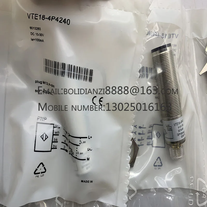 VTE18-4P2412 VTE18-3F4440 VTE18-4N2340 VTE18-4P2340 VTE18-3E8740 VTE18-4N2412 Brand new original proximity switch sensor
VTE18-4P2412 VTE18-3F4440 VTE18-4N2340 VTE18-4P2340 VTE18-3E8740 VTE18-4N2412 Brand new original proximity switch sensor