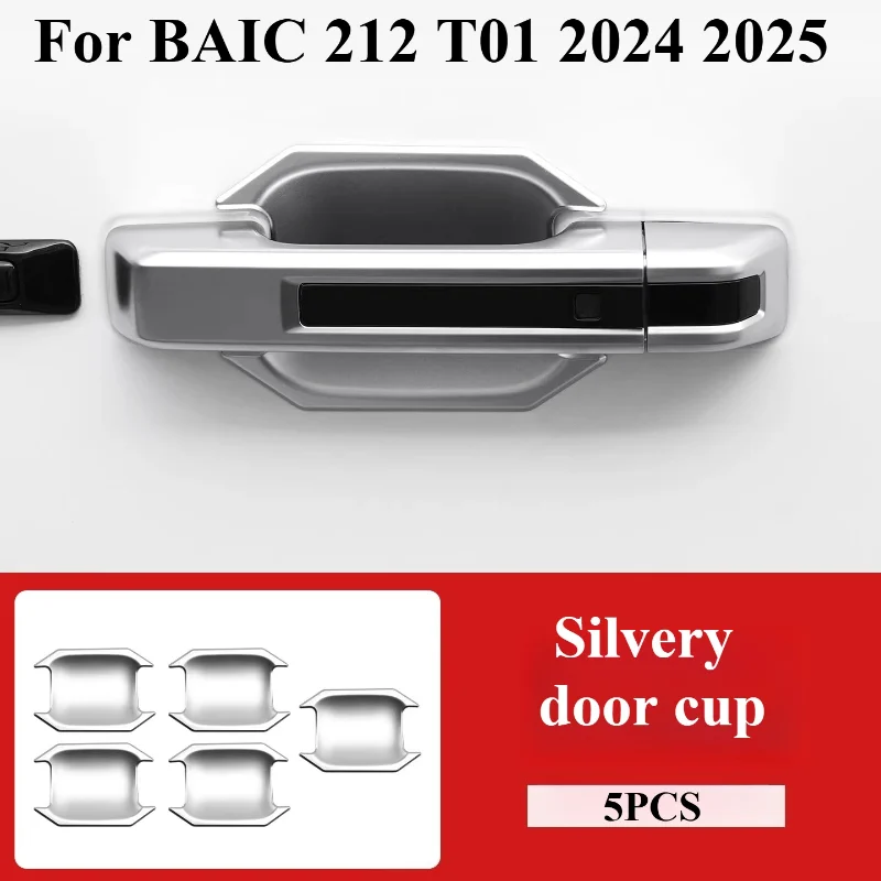 Fit For BAIC 212 T01 2024 2025 Car Exterior Door Bowl Sticker Modified Car Trunk Handle Door Wrist Protective Cover
Fit For BAIC 212 T01 2024 2025 Car Exterior Door Bowl Sticker Modified Car Trunk Handle Door Wrist Protective Cover