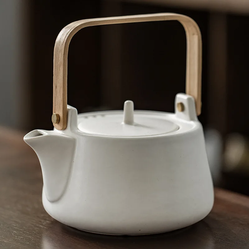 720ML/1000ML Ceramic Boiling Teapot Household Filter Teapot Black Teapot Lifting Beam Kettle Tea Kettle Tea Set Tea Accessories
720ML/1000ML Ceramic Boiling Teapot Household Filter Teapot Black Teapot Lifting Beam Kettle Tea Kettle Tea Set Tea Accessories