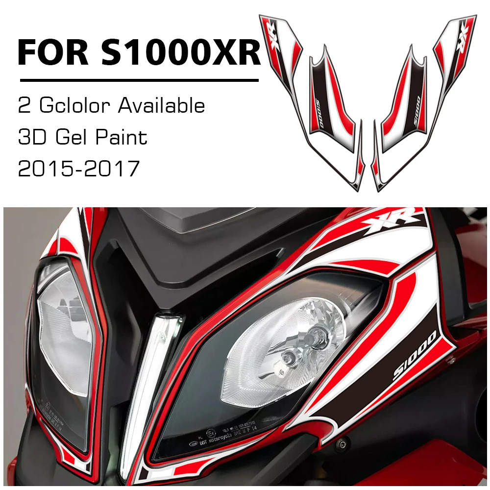 Для мотоциклов BMW S1000XR S1000 XR S 1000 XR 2015 2016 2017 2018: Комплект 3D гелевых наклеек-защитных стикеров для переднего обтекателя
Для мотоциклов BMW S1000XR S1000 XR S 1000 XR 2015 2016 2017 2018: Комплект 3D гелевых наклеек-защитных стикеров для переднего обтекателя
