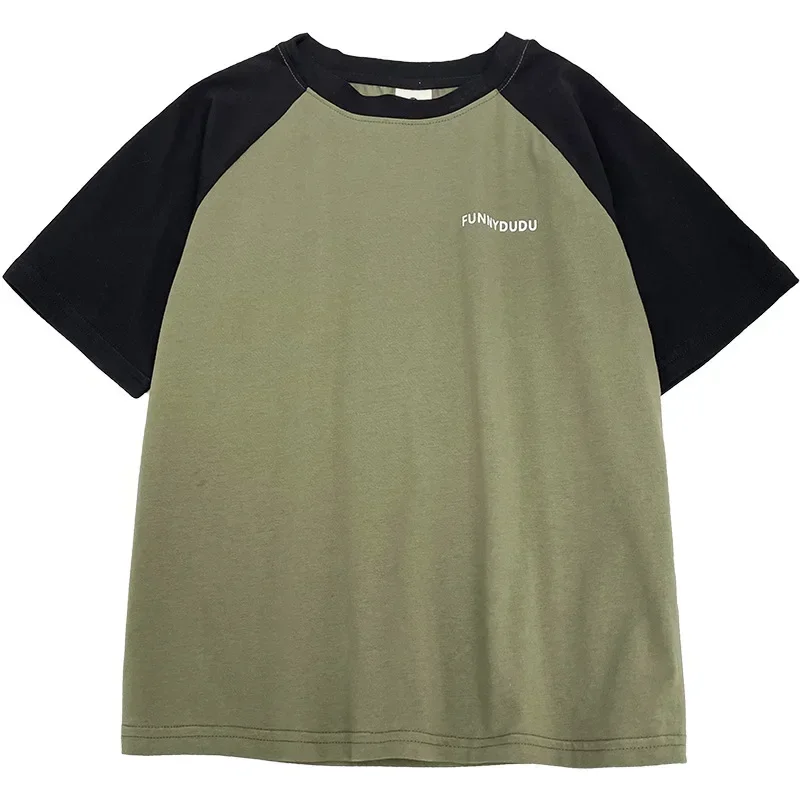 2024 Boys Pure Cotton Short Sleeved T-shirt Raglan Sleeve Top Trendy Children's Clothing Summer New Korean Style
2024 Boys Pure Cotton Short Sleeved T-shirt Raglan Sleeve Top Trendy Children's Clothing Summer New Korean Style
