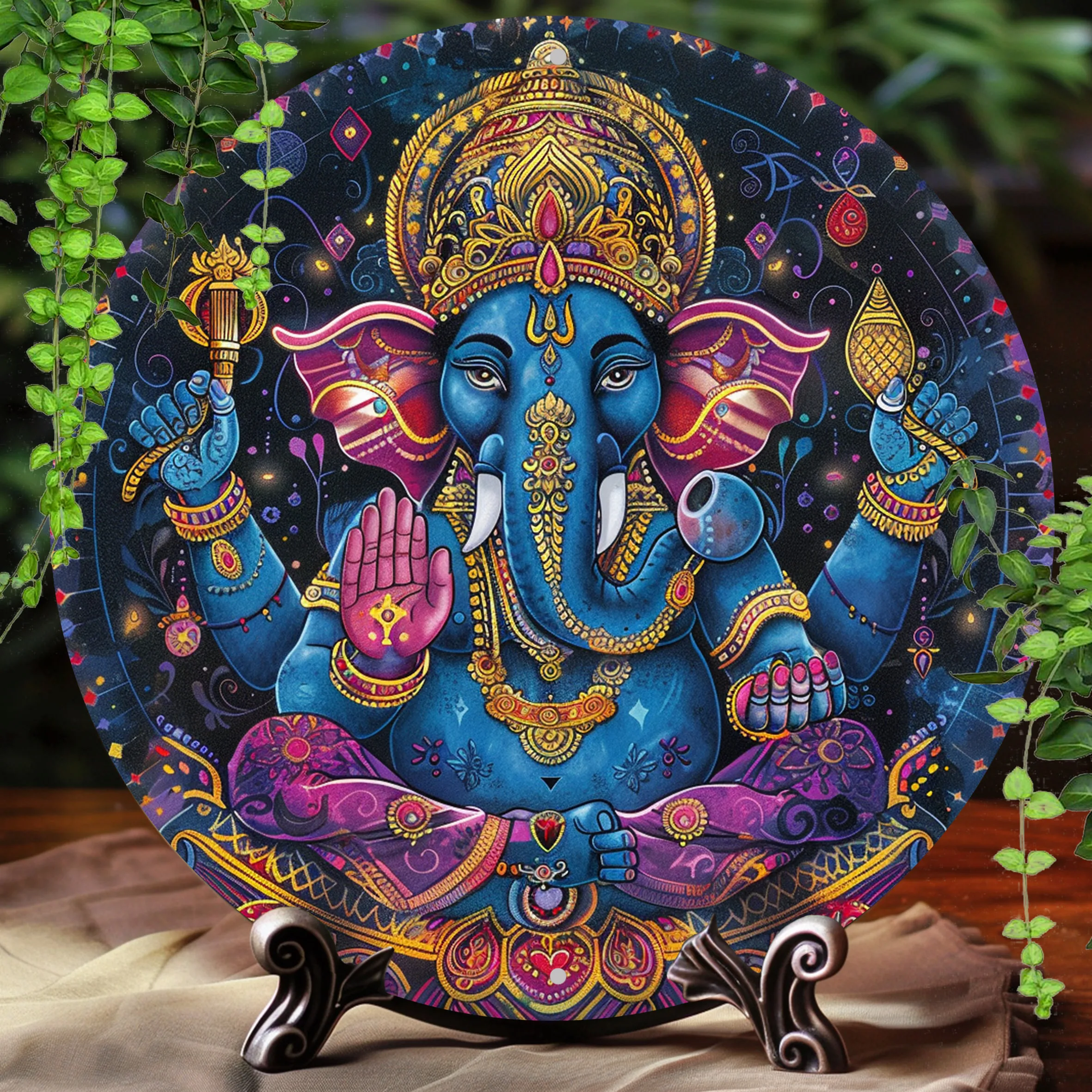 Vintage Elephant God 2D Flat Print Round Aluminum Sign - Wall Art for Bar, Kitchen, Coffee, Home, Room, Office, Party Decor
Vintage Elephant God 2D Flat Print Round Aluminum Sign - Wall Art for Bar, Kitchen, Coffee, Home, Room, Office, Party Decor