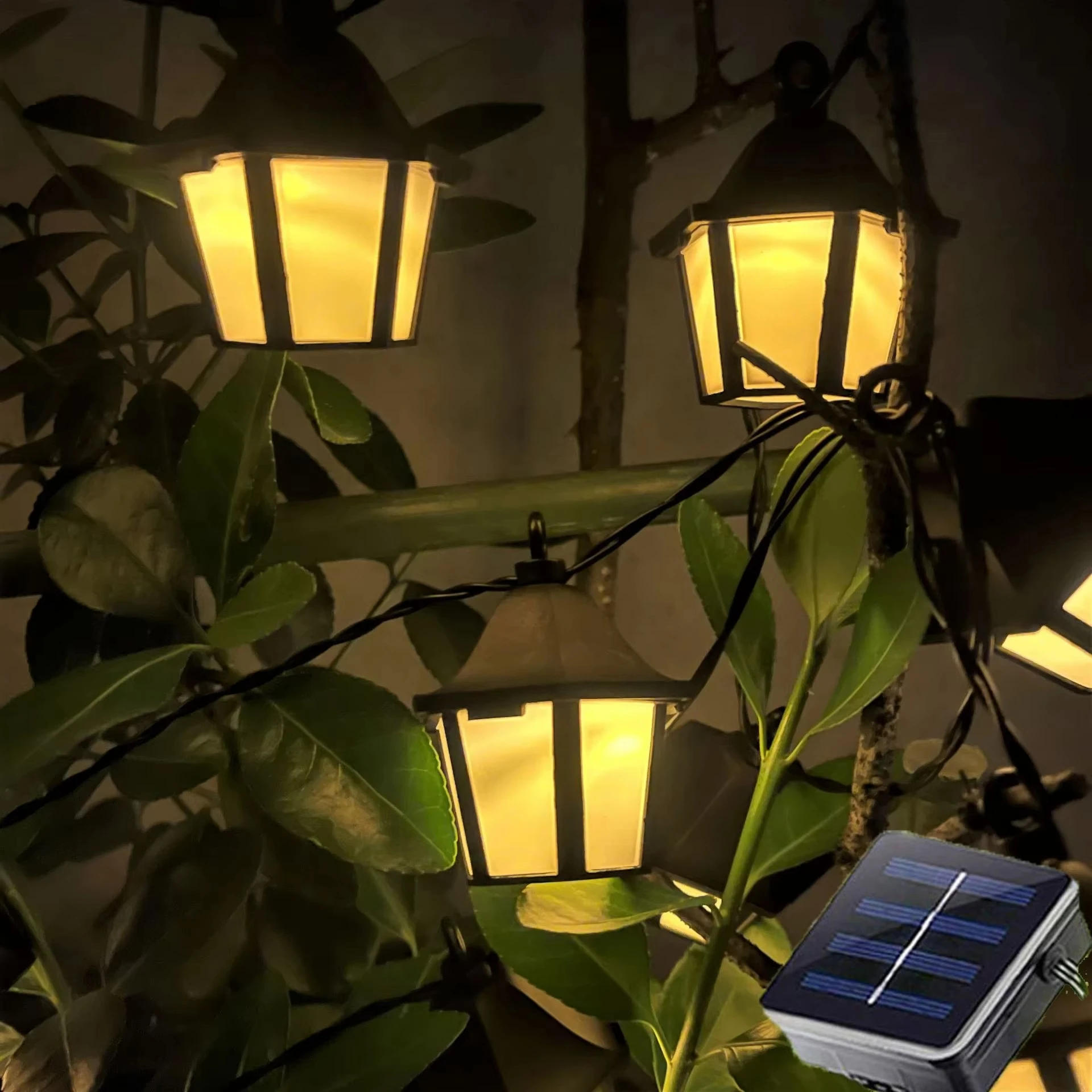 LED Solar Lantern String Lights Outdoor Fairy Lights Solar Powered Garden Decorative Lamp Waterproof for Christmas Yard Patio
LED Solar Lantern String Lights Outdoor Fairy Lights Solar Powered Garden Decorative Lamp Waterproof for Christmas Yard Patio