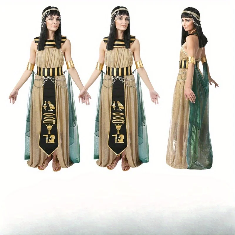 Adult Egyptian Pharaoh Costume for Halloween Cosplay Historical Dress Up
Adult Egyptian Pharaoh Costume for Halloween Cosplay Historical Dress Up