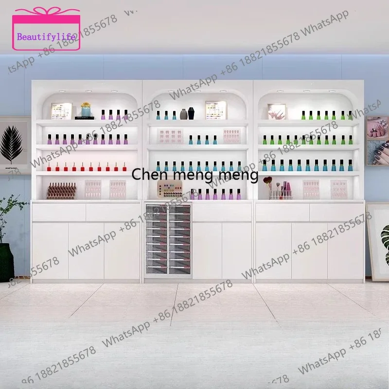 YL Nordic Creative Nail Display Cabinet Modern Simple Storage Cabinet Designer Solid Wood Salon Furniture
YL Nordic Creative Nail Display Cabinet Modern Simple Storage Cabinet Designer Solid Wood Salon Furniture
