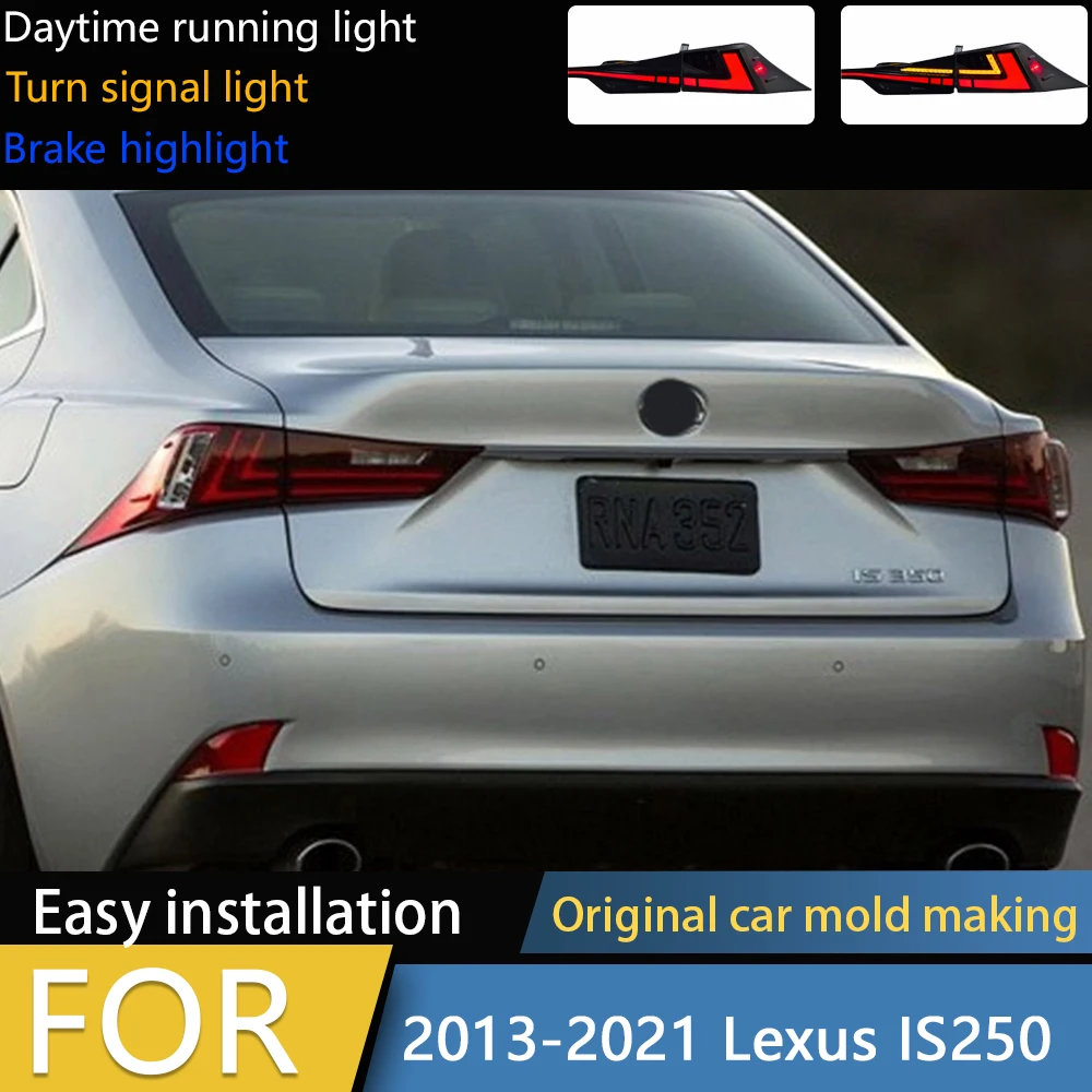 Car Accessories Rear Lamp for Lexus IS250 LED Tail Light 2013-2021 IS300 Taillights IS350 DRL Signal Brake Reverse Automotiv
Car Accessories Rear Lamp for Lexus IS250 LED Tail Light 2013-2021 IS300 Taillights IS350 DRL Signal Brake Reverse Automotiv