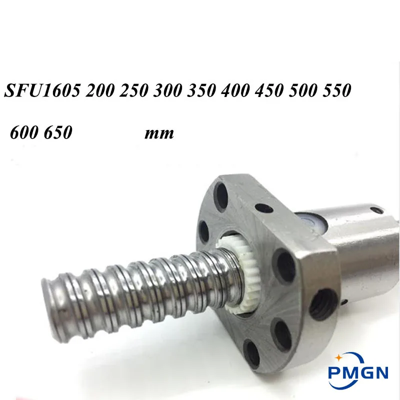 SFU1605 200 250 300 350 400 450 500 550 600 650 700 750 мм шариковый винт с фланцем Одиночная шаровая гайка BK BF12 конец обработанные CNC части
SFU1605 200 250 300 350 400 450 500 550 600 650 700 750 мм шариковый винт с фланцем Одиночная шаровая гайка BK BF12 конец обработанные CNC части
