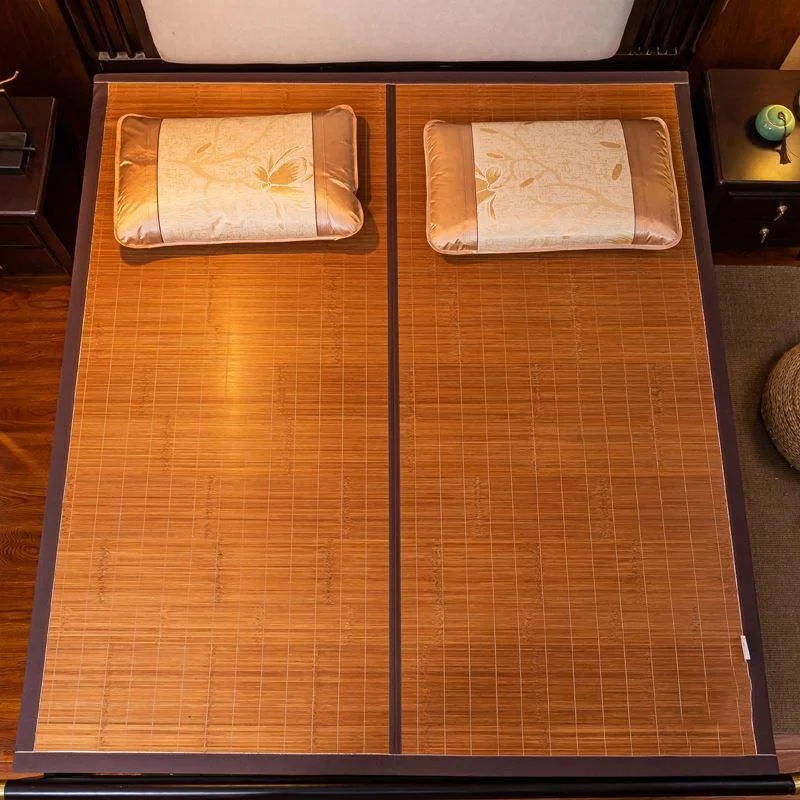 Home Use Summer Bamboo Mat Student Dormitory 2026 New Ice Silk Pillowcase Summer Bed Pad Foldable Comfortable Mat
Home Use Summer Bamboo Mat Student Dormitory 2026 New Ice Silk Pillowcase Summer Bed Pad Foldable Comfortable Mat