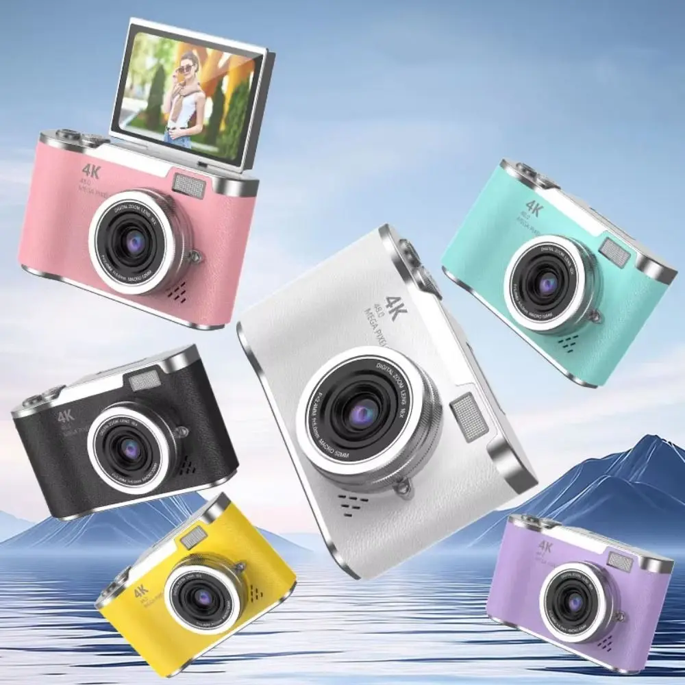 High-Definition HD Digital Camera Flip Screen 4K 48MP Kids Photography Toy 8X Digital Zoom Led Flash Light Video Camcorder CCD
High-Definition HD Digital Camera Flip Screen 4K 48MP Kids Photography Toy 8X Digital Zoom Led Flash Light Video Camcorder CCD
