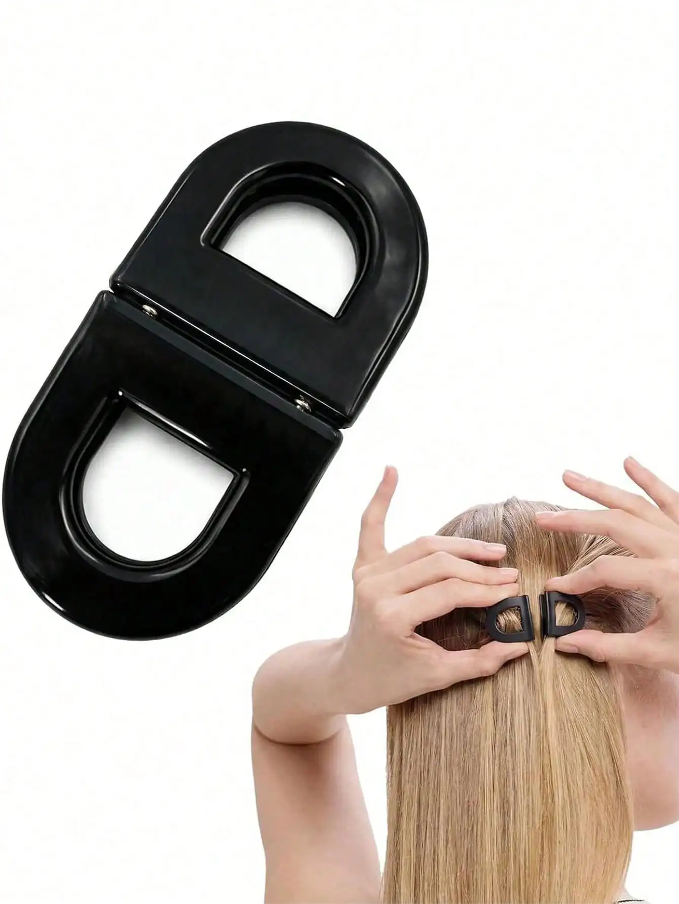 1pc Women's Magnetic Hair Clip, Strong Anti-Slip Magnetic Design, 2-In-1 Seamless Styling, Suitable For All Hair Types, Intelligent Magnetic Improved Hair Clip, Fashionable Hair Accessory, Hairpin,Summer,Holiday,Travel,Festival,Birthday
1pc Women's Magnetic Hair Clip, Strong Anti-Slip Magnetic Design, 2-In-1 Seamless Styling, Suitable For All Hair Types, Intelligent Magnetic Improved Hair Clip, Fashionable Hair Accessory, Hairpin,Summer,Holiday,Travel,Festival,Birthday