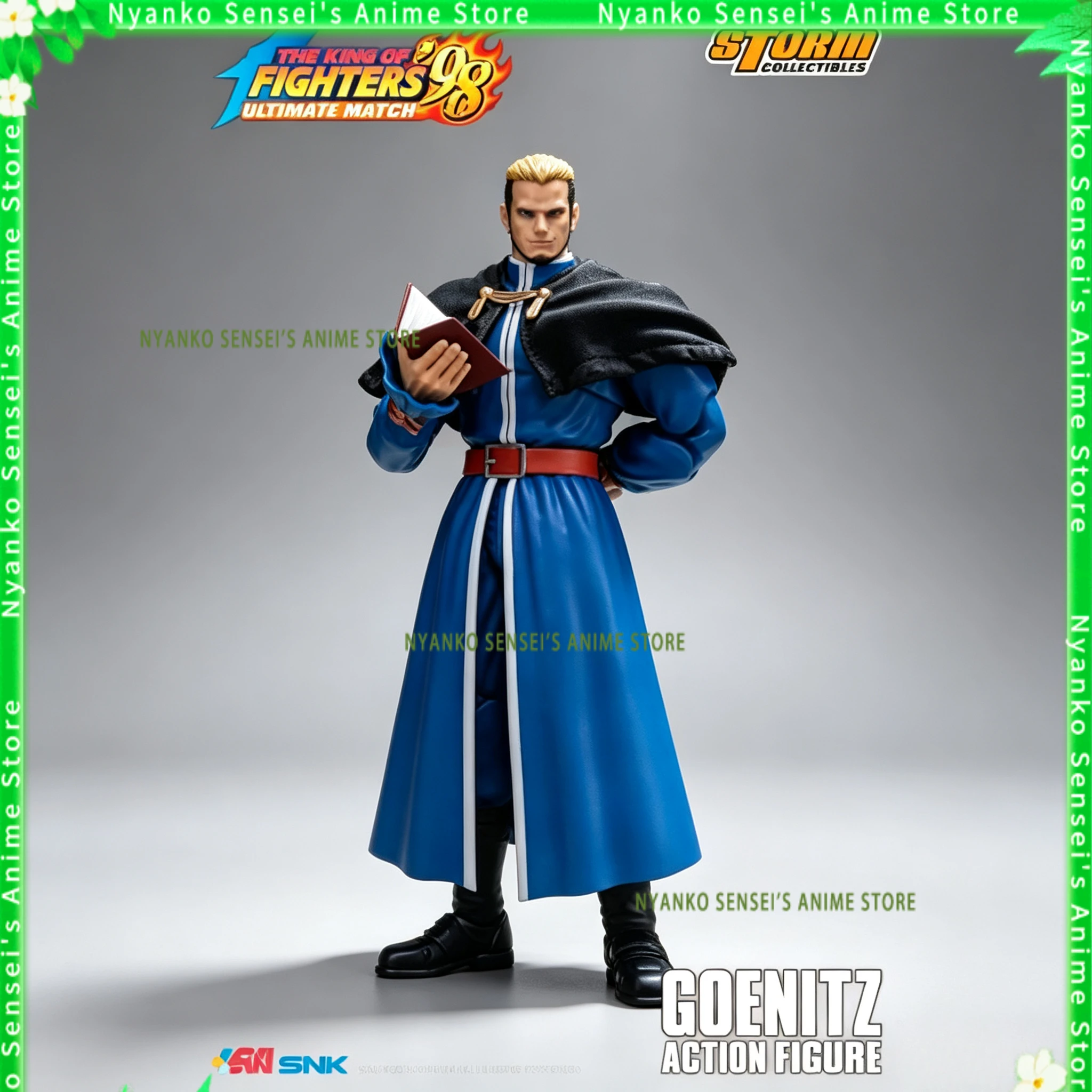 In Stock Storm Collectibles The King of Fighters '98 Ultimate Match Goenitz 1/12 Action Figure Anime Model Trendy Toy Desktop
In Stock Storm Collectibles The King of Fighters '98 Ultimate Match Goenitz 1/12 Action Figure Anime Model Trendy Toy Desktop