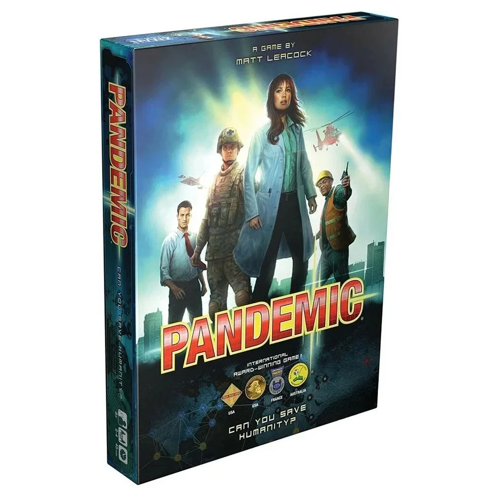 Настольная игра Pandemic Совершенно новая и в штучной упаковке, рождественский подарок, семейная новая игра
Настольная игра Pandemic Совершенно новая и в штучной упаковке, рождественский подарок, семейная новая игра