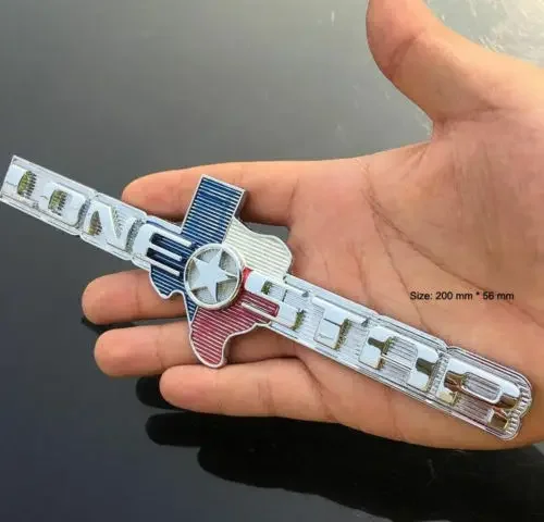 Металлический хромированный значок Lone Star Texas Edtion, багажник автомобиля, задняя эмблема, наклейка, наклейка
Металлический хромированный значок Lone Star Texas Edtion, багажник автомобиля, задняя эмблема, наклейка, наклейка