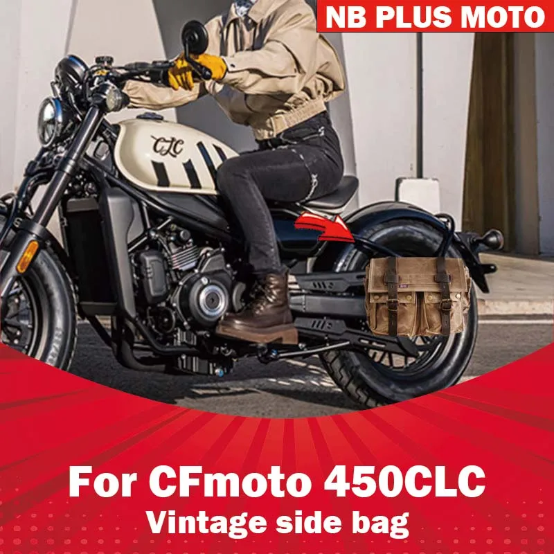 【Premium】For CFMOTO 450CLC single-seater version rear seat bag rider tail bag side hanging bag
【Premium】For CFMOTO 450CLC single-seater version rear seat bag rider tail bag side hanging bag