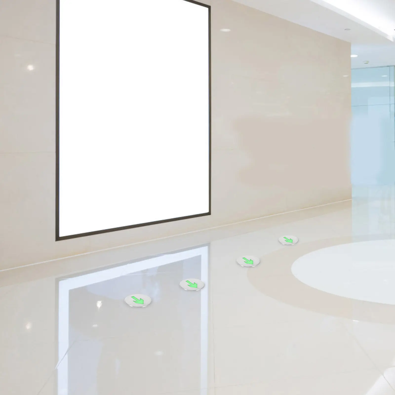 Glow in The Dark Arrow Floor Safety Sign Self-Illuminating Emergency -Way Stainless Steel Floor Arrow Sign Fire Safety
Glow in The Dark Arrow Floor Safety Sign Self-Illuminating Emergency -Way Stainless Steel Floor Arrow Sign Fire Safety