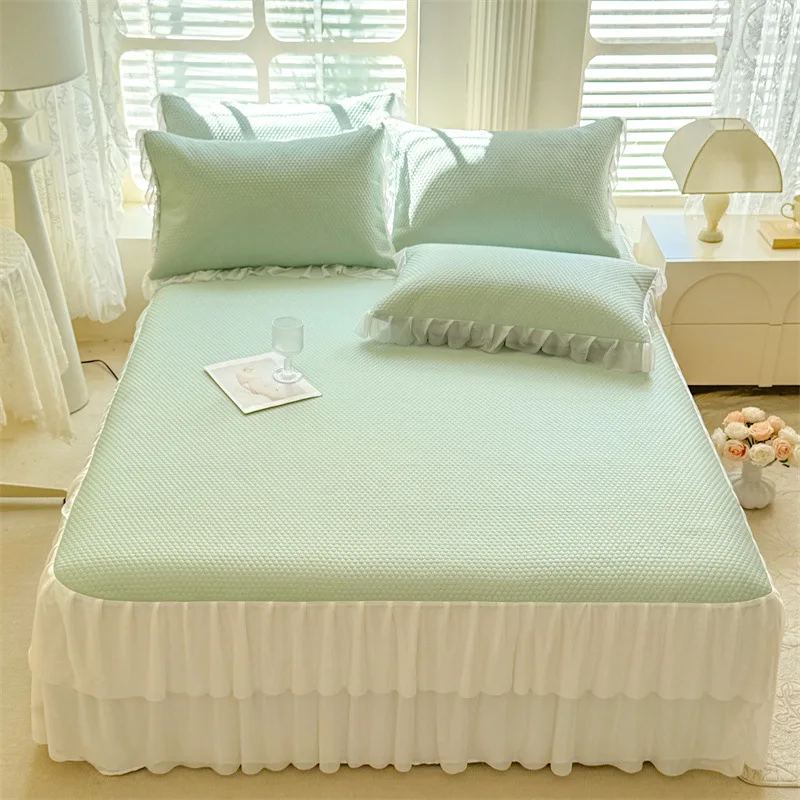 3D Cool Sensation Ice Bean Bean Bedding Set Three Piece Washable No Pilling Cooling Mat Quilt Cover Style Polyester Fiber
3D Cool Sensation Ice Bean Bean Bedding Set Three Piece Washable No Pilling Cooling Mat Quilt Cover Style Polyester Fiber