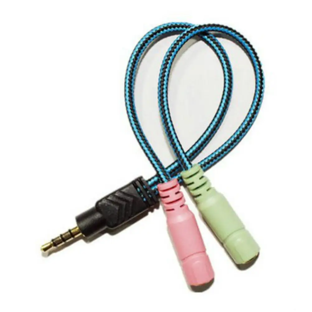 Adapter Cable for Computer Headset Microphone Gaming Headphones Splitter 3.5mm Audio Mic Stereo Y Cable Pc Headphone
Adapter Cable for Computer Headset Microphone Gaming Headphones Splitter 3.5mm Audio Mic Stereo Y Cable Pc Headphone