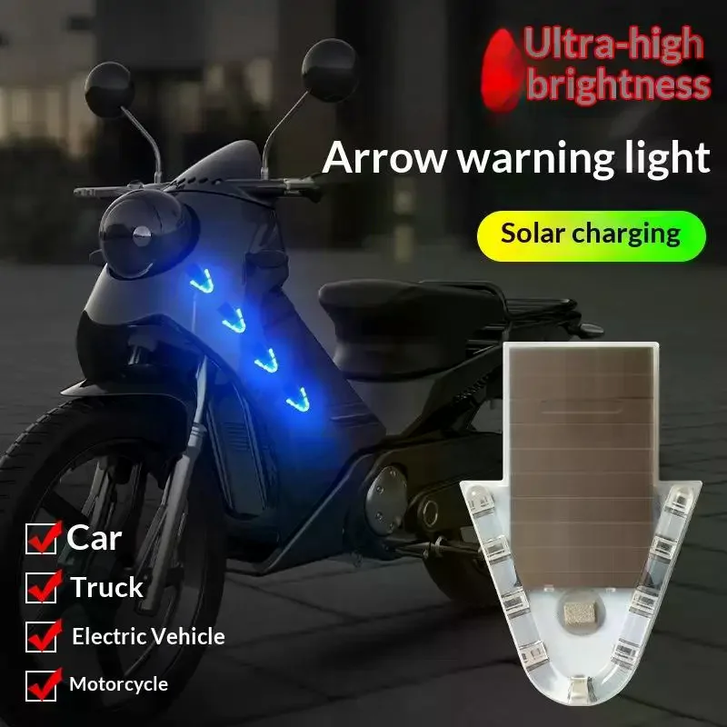 Solar Car Arrow Flashing Light Wireless Multi Mode LED Warning Light For Car Truck Motorcycle Night Driving Safety
Solar Car Arrow Flashing Light Wireless Multi Mode LED Warning Light For Car Truck Motorcycle Night Driving Safety