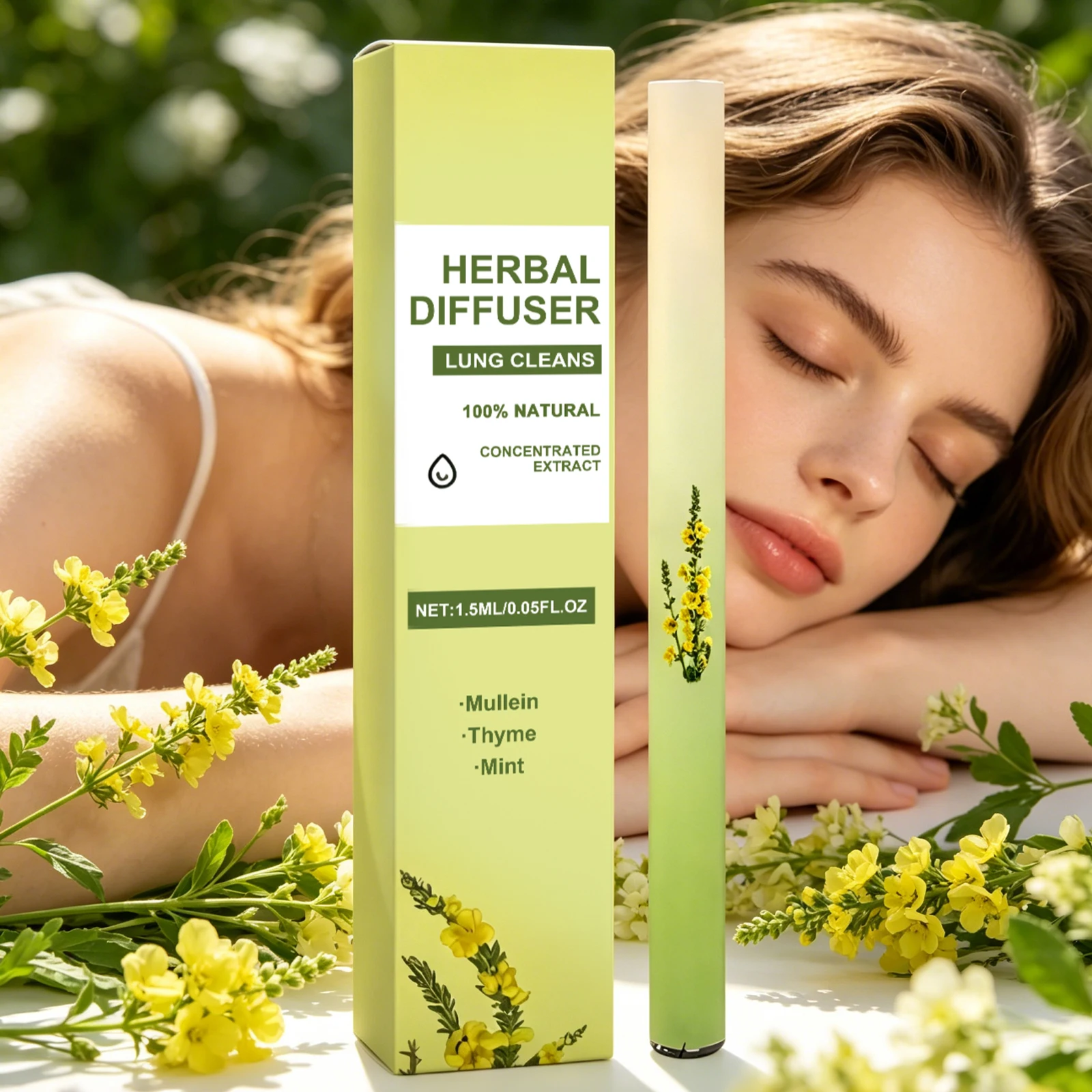 Herbal Lung Cleanse Inhaler Refreshes The Mind Relieve Fatigue Drowsiness Deep Cleanse Nasal Cavity Essential Oil Energy Stick
Herbal Lung Cleanse Inhaler Refreshes The Mind Relieve Fatigue Drowsiness Deep Cleanse Nasal Cavity Essential Oil Energy Stick