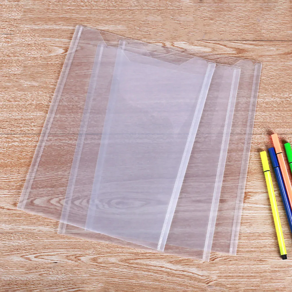 10 Pcs Documents Bag A4 Folder Clear Protector Organizer Hemming Storage Paper Holder
10 Pcs Documents Bag A4 Folder Clear Protector Organizer Hemming Storage Paper Holder