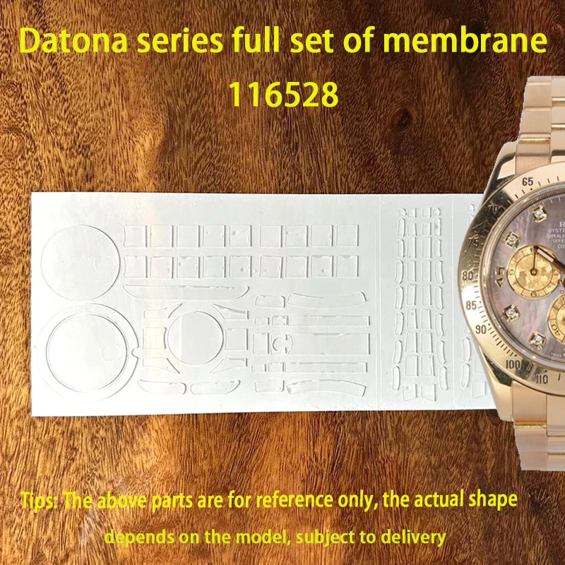 Подходит для Rolex cosmic meter Datona 116528, защитная пленка для часов с ремешком и пряжкой
Подходит для Rolex cosmic meter Datona 116528, защитная пленка для часов с ремешком и пряжкой