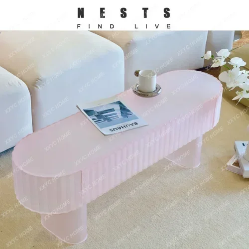 cc182R Pink Frosted Hallway Stool Coffee Table Acrylic Water Ripple Home Shoe Changing Stool Long Stool
cc182R Pink Frosted Hallway Stool Coffee Table Acrylic Water Ripple Home Shoe Changing Stool Long Stool
