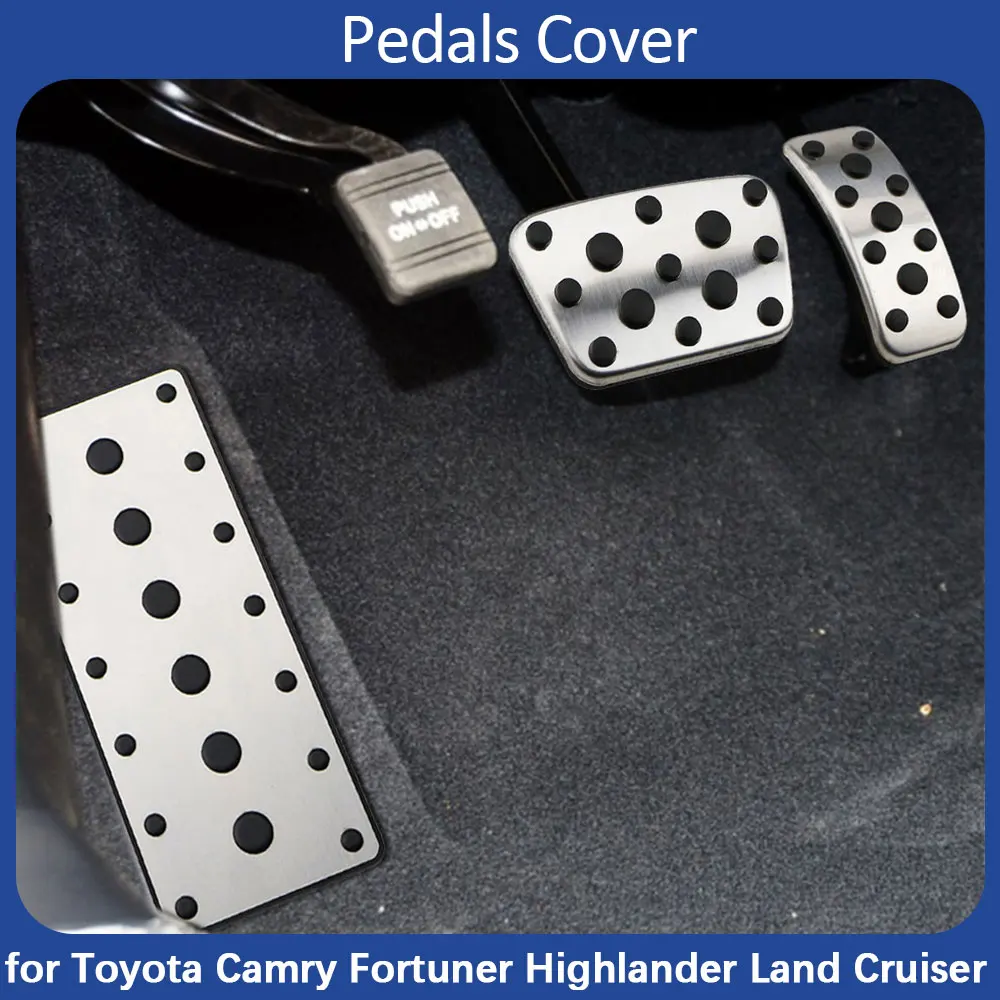 LHD For Toyota Camry 2012-2017 Fortuner Highlander 2008-2013 Land Cruiser 2004-2013 Pedals Rest Pedal Pad Cover Car Accessories 
LHD For Toyota Camry 2012-2017 Fortuner Highlander 2008-2013 Land Cruiser 2004-2013 Pedals Rest Pedal Pad Cover Car Accessories