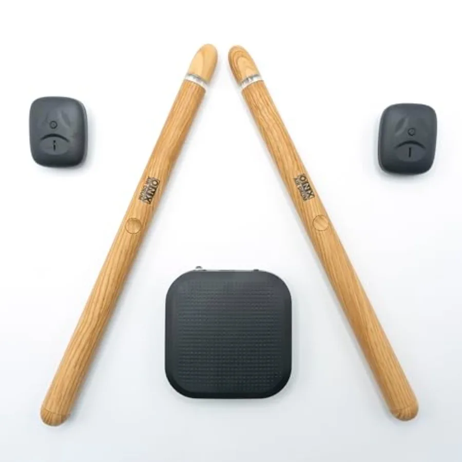 Virtual Electric Drumsticks Air Drum Sticks 4rd Gen Bluetooth Electronic Drum Set with Pedals 8 Sounds for Adults Gift Black
Virtual Electric Drumsticks Air Drum Sticks 4rd Gen Bluetooth Electronic Drum Set with Pedals 8 Sounds for Adults Gift Black