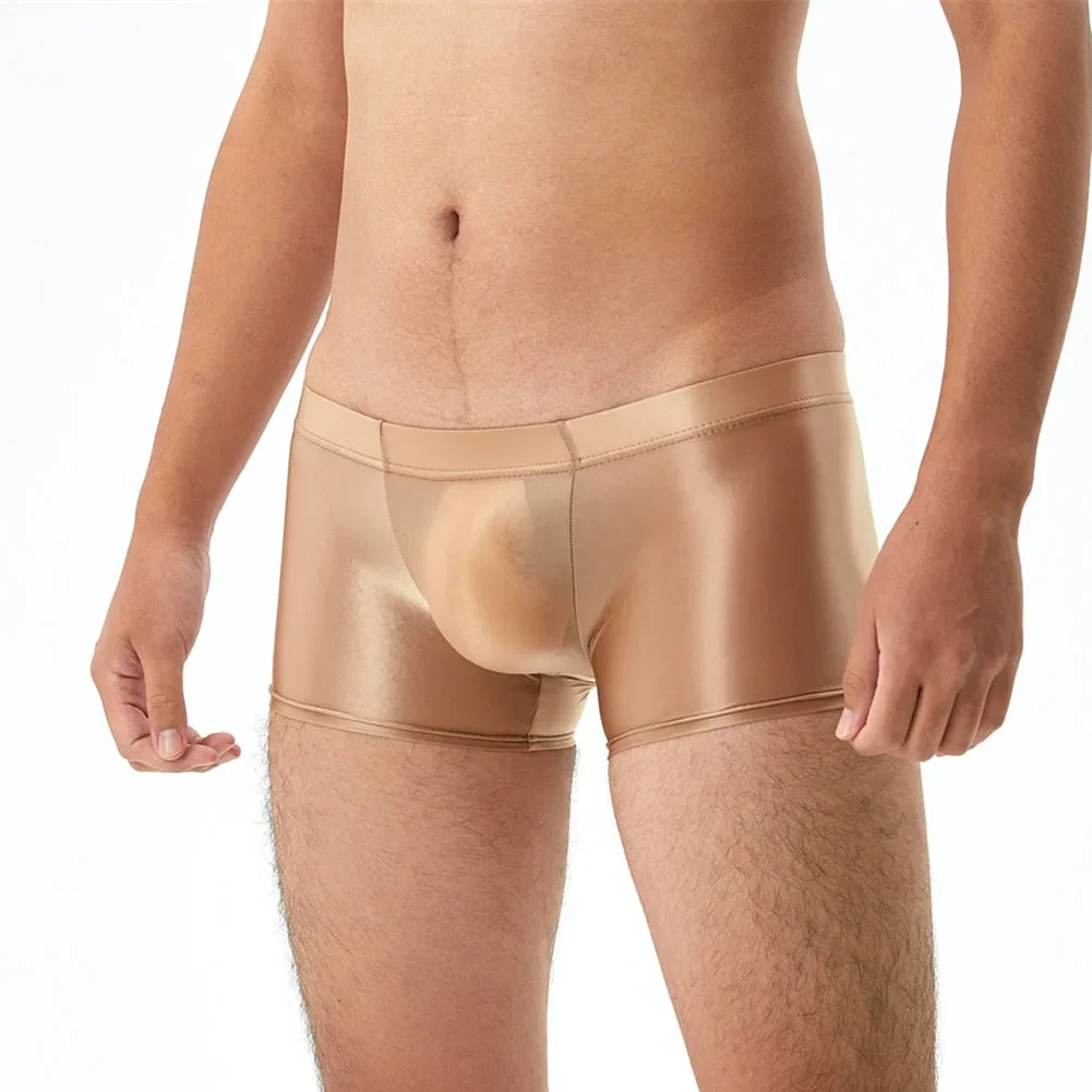 1pc Men's Shiny Shorts Boxers Smooth Solid Color Sports Trunks Panties Underwear Sheer Man Sexy Lingerie
1pc Men's Shiny Shorts Boxers Smooth Solid Color Sports Trunks Panties Underwear Sheer Man Sexy Lingerie