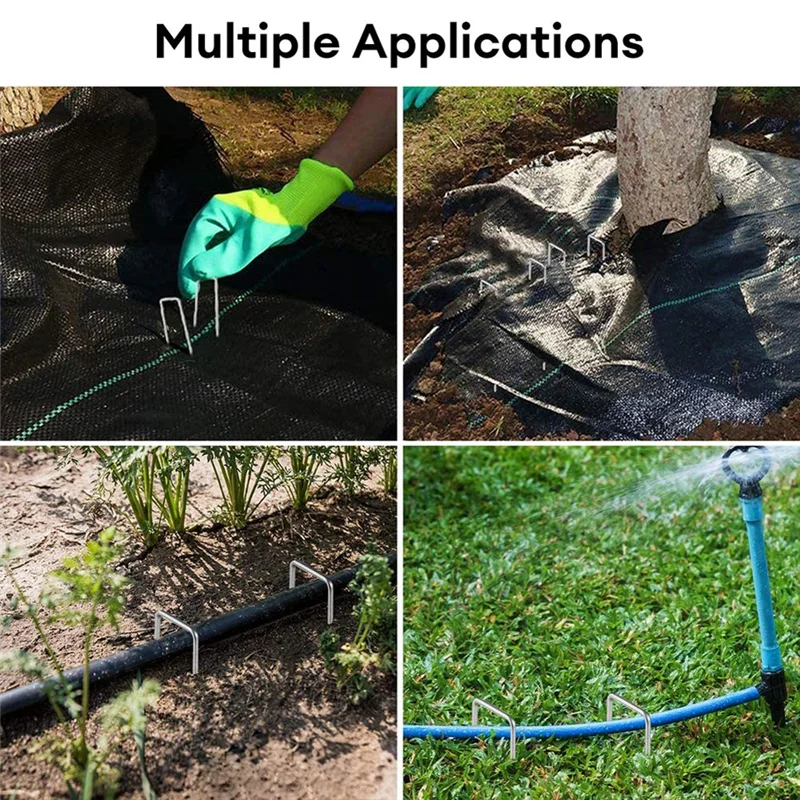 COME 200Pcs Gardening Planting Fixed Ground Spikes U Shaped Landscape Ground Pin Garden Stakes Securing Pegs Durable
COME 200Pcs Gardening Planting Fixed Ground Spikes U Shaped Landscape Ground Pin Garden Stakes Securing Pegs Durable