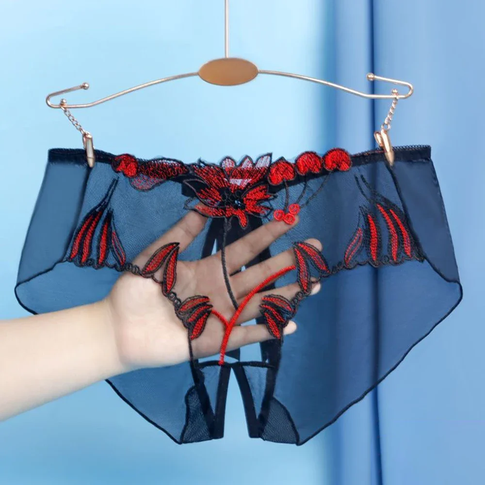 Women Plus Size Lace Sexy Transparent Underwear Floral Mesh Comfort Sheer Crotch Slit Traceless Briefs Panties Women's Briefs
Women Plus Size Lace Sexy Transparent Underwear Floral Mesh Comfort Sheer Crotch Slit Traceless Briefs Panties Women's Briefs