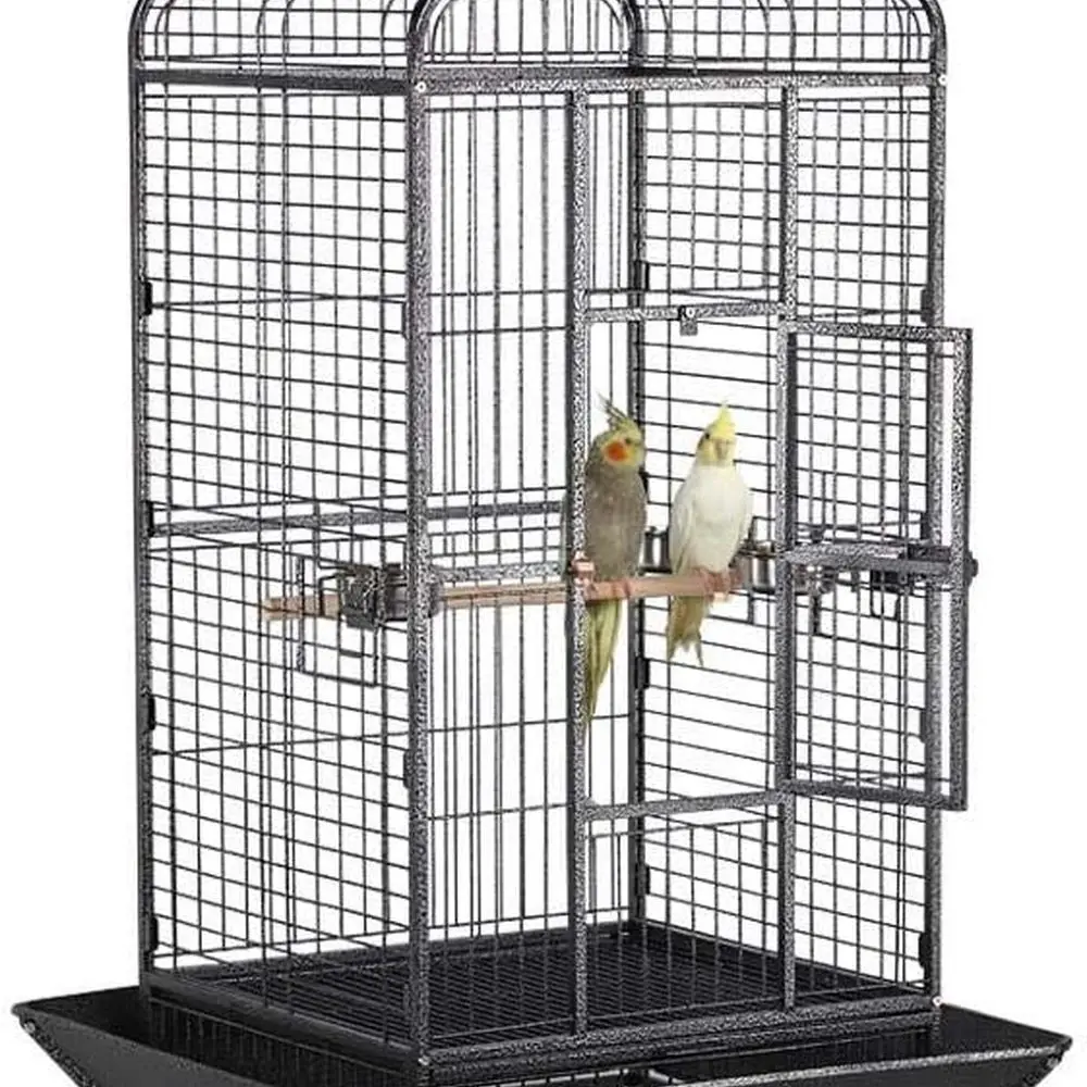 Большая клетка для птиц из кованого железа с игровой столешницей для мини-афран, африканского серого цвета и амазонского попугая
Большая клетка для птиц из кованого железа с игровой столешницей для мини-афран, африканского серого цвета и амазонского попугая