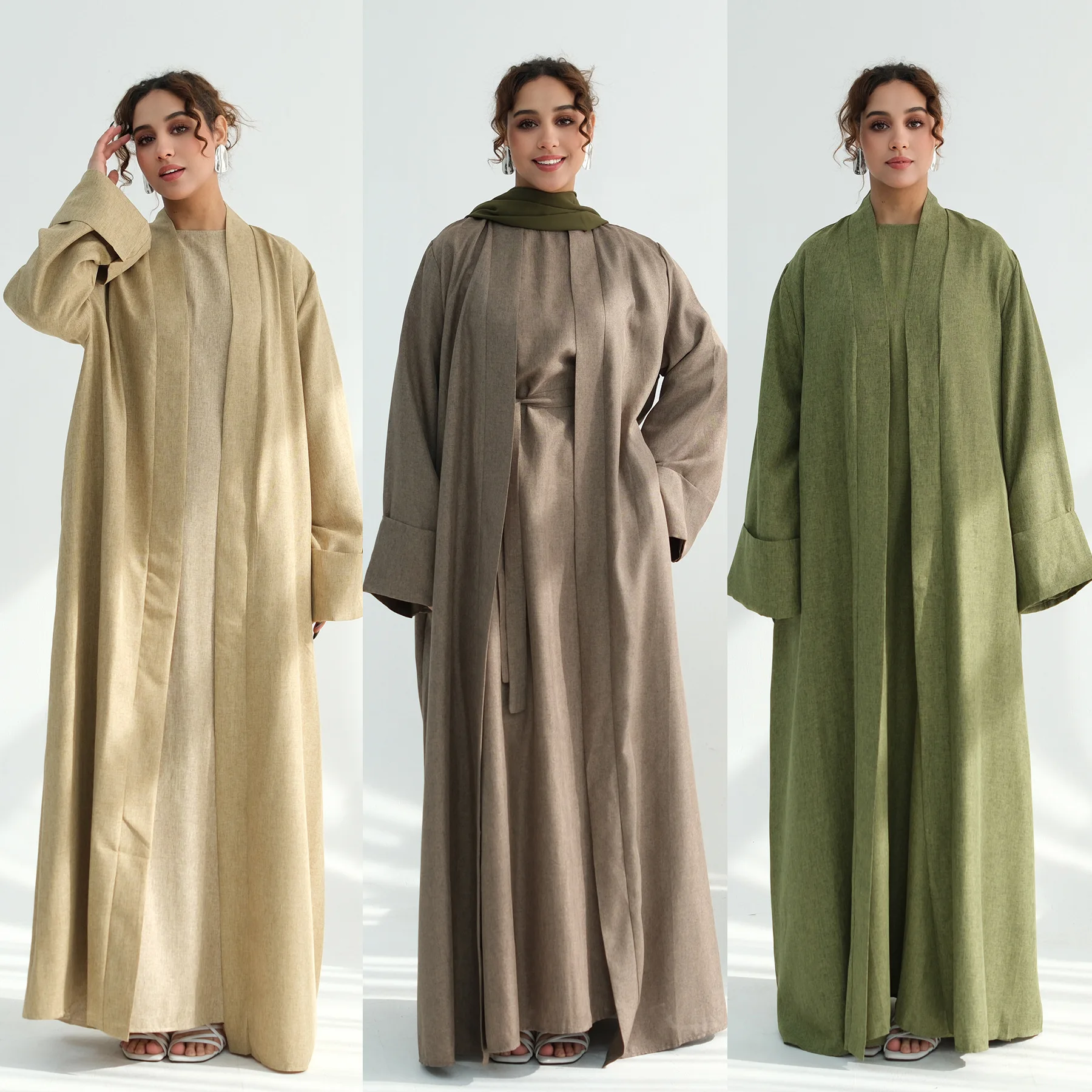 2026 Eid Ramadan Open Abaya Women Muslim Dress Dubai Kaftan Turkey Caftan Jalabiya Kimono Cardigan Arabic Robe Islamic Clothing
2026 Eid Ramadan Open Abaya Women Muslim Dress Dubai Kaftan Turkey Caftan Jalabiya Kimono Cardigan Arabic Robe Islamic Clothing