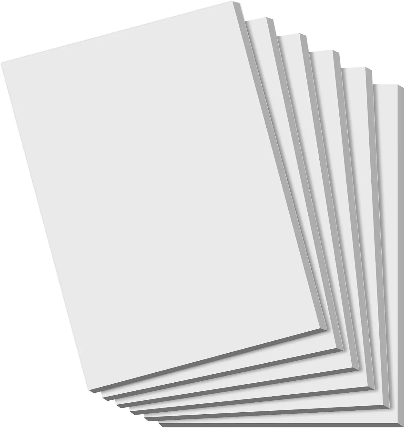 Blank Memo Pads 4x6, 50 Sheets per Pad, Set of 6, White Paper, 80 GSM, for Office School Home
Blank Memo Pads 4x6, 50 Sheets per Pad, Set of 6, White Paper, 80 GSM, for Office School Home