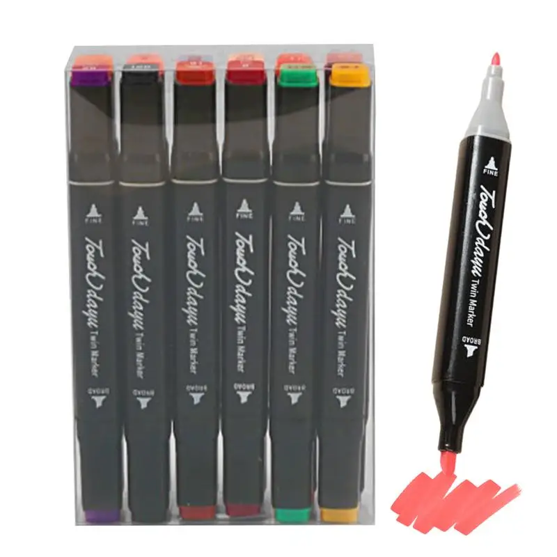 Marker Pen For Students Quick Drying Marker Pen 12Pieces Double Tip Ink Pen Waterproof Permanent Marker Fade Resistant School
Marker Pen For Students Quick Drying Marker Pen 12Pieces Double Tip Ink Pen Waterproof Permanent Marker Fade Resistant School