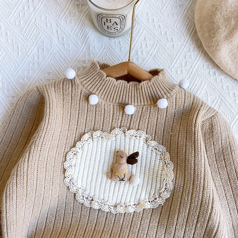 Girls Sweater Wool Coat Kids Tops Knitting 2024 Khaki Thicken Warm Winter Autumn School Pullover Christmas Gift Children's Cloth
Girls Sweater Wool Coat Kids Tops Knitting 2024 Khaki Thicken Warm Winter Autumn School Pullover Christmas Gift Children's Cloth