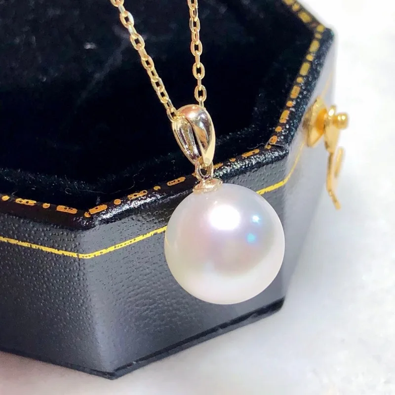 Fashion 925 Sterling Silver Women's Pendant Jewelry Natural Sea 11-12mm White Pearl Round Fine Wedding Party Gifts
Fashion 925 Sterling Silver Women's Pendant Jewelry Natural Sea 11-12mm White Pearl Round Fine Wedding Party Gifts