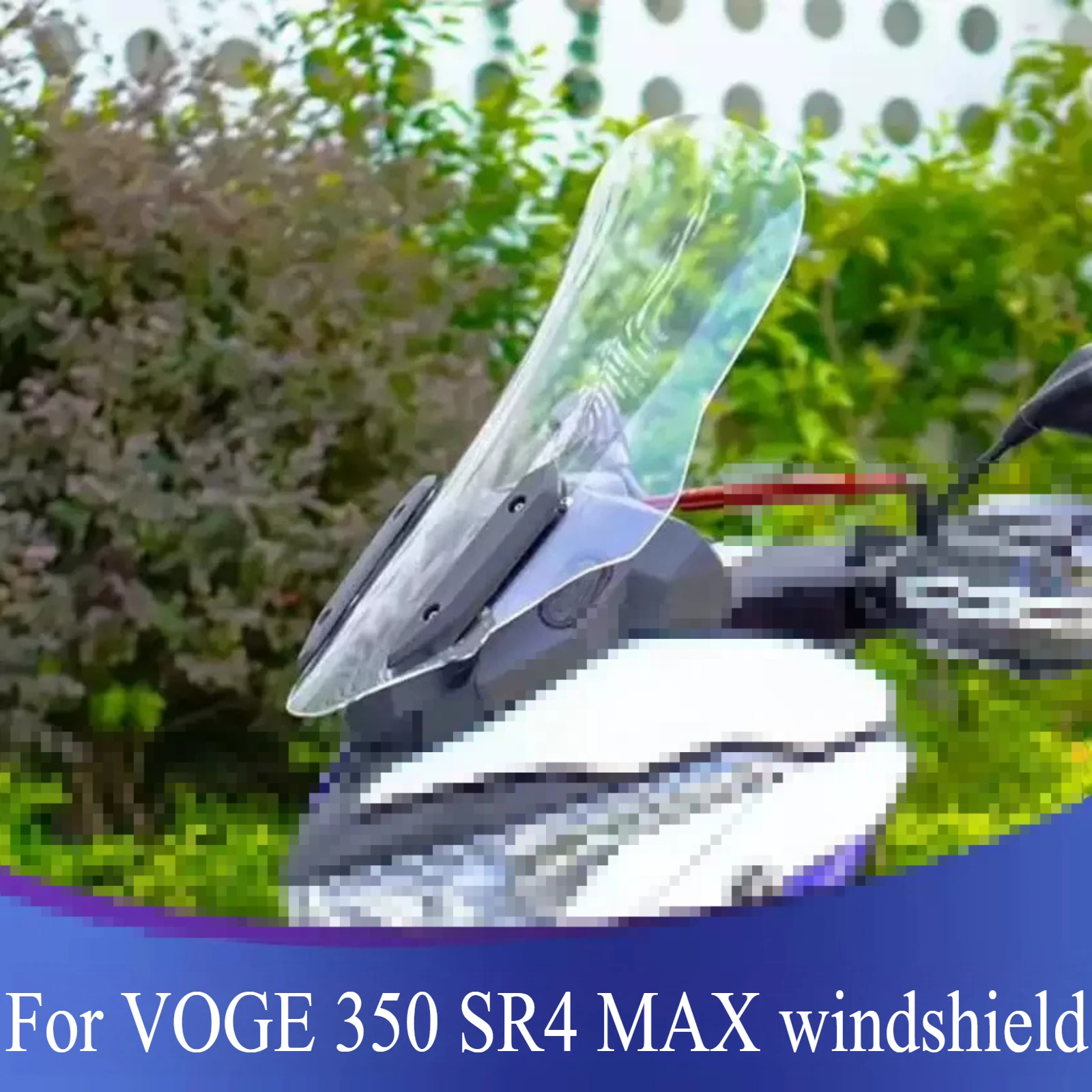 For VOGE 350 SR4MAX 350 Motorcycle Modified Windshield Wind Deflector Heightened Windshield Front Glass Accessories Parts
For VOGE 350 SR4MAX 350 Motorcycle Modified Windshield Wind Deflector Heightened Windshield Front Glass Accessories Parts