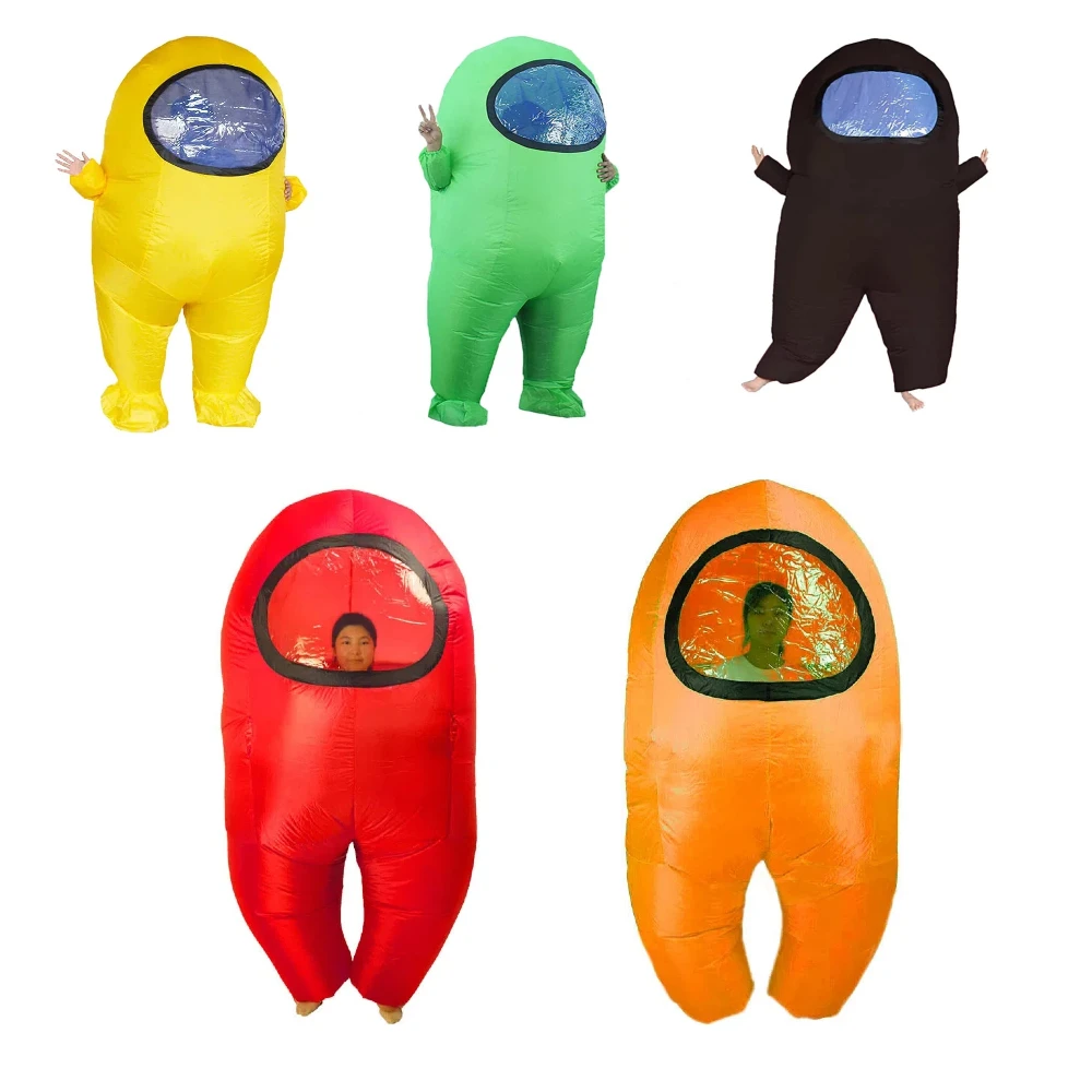 Colorful Inflatable Costume Halloween Carnival Party Multi-color Space Game Doll Outfit Stage Performance Cosplay Prop FancySuit
Colorful Inflatable Costume Halloween Carnival Party Multi-color Space Game Doll Outfit Stage Performance Cosplay Prop FancySuit