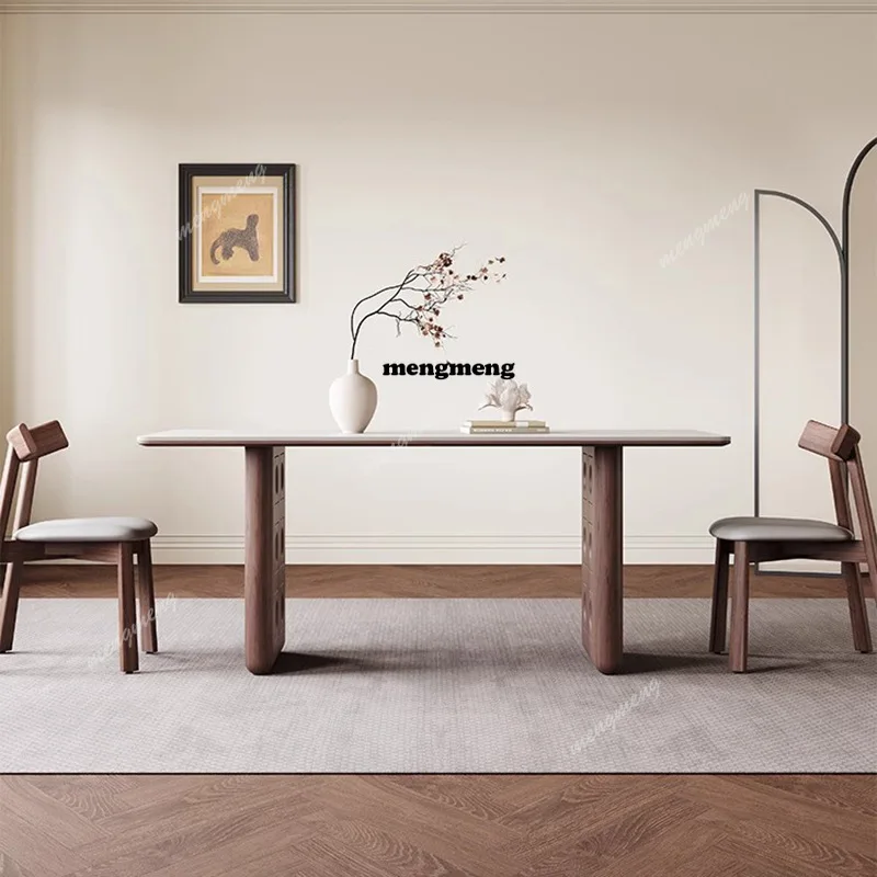 Mid-Century Style Solid Wood Dining Tables Modern Minimalist Restaurant Balcony Dining Table Retro Design Home Furniture
Mid-Century Style Solid Wood Dining Tables Modern Minimalist Restaurant Balcony Dining Table Retro Design Home Furniture
